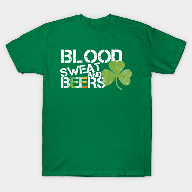 Ireland Flag Rugby T-Shirt by SpottydoggCreatives